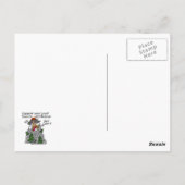 Grappig word Verloren Briefkaart (Achterkant)