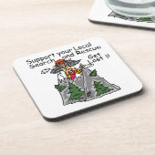 Grappig word Verloren Drankjes Onderzetter (Linkerzijde)