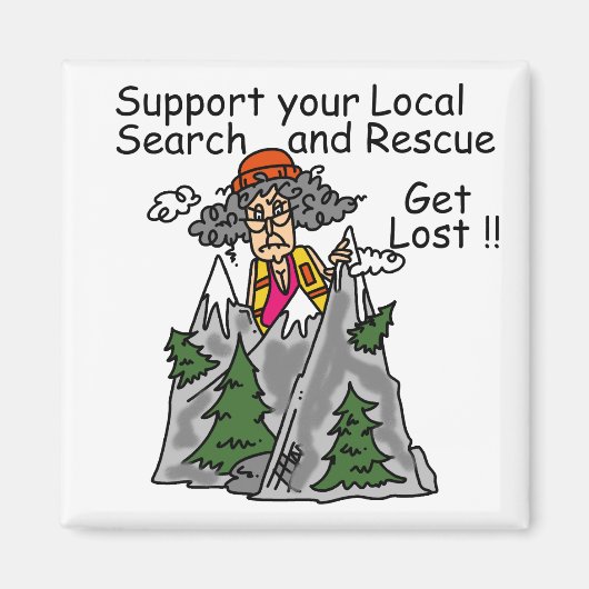 Grappig word Verloren Magneet (Voorkant)