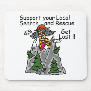 Grappig word Verloren Muismat