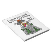 Grappig word Verloren Notitieblok (Schuin)