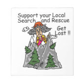 Grappig word Verloren Notitieblok (Voorkant)