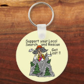 Grappig word Verloren Sleutelhanger (Voorkant)