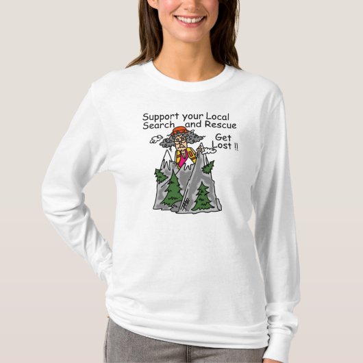 Grappig word Verloren T-shirt (Voorkant)