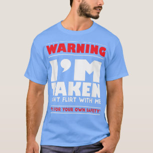 Grappig: word voor man of vrouw aangezien. Flirt n T-shirt