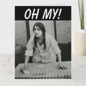 GRAPPIG WORDT OUDER RETRO GRAP KAART (Voorkant)