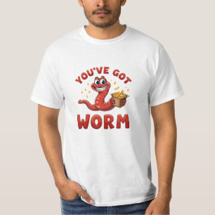 Grappig Worm Gift T-shirt