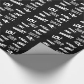 Grappig Wrap, 30 jaar oud! OMG, LOL, WAT? Cadeaupapier (Hoek)