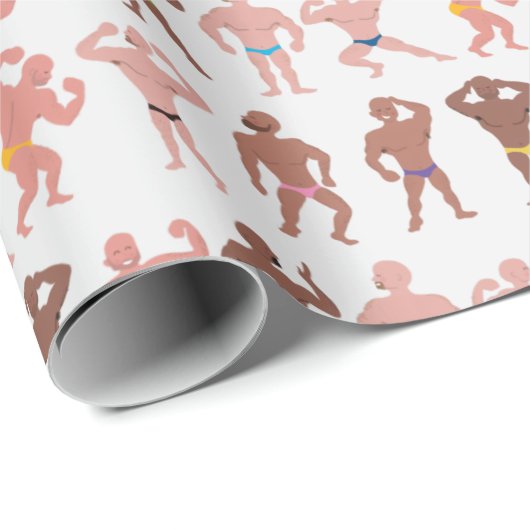Grappig Wrap Papier voor Lichaamstrainers (Rol Hoek)