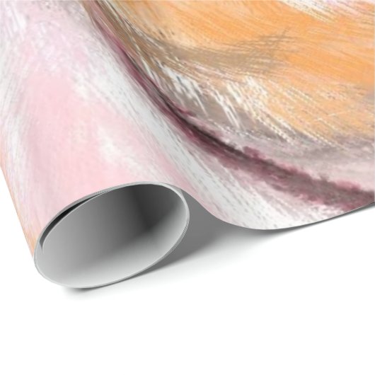 Grappig Wrapping Papier Gentleman Pig Met Roos (Rol Hoek)