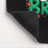 Grappig Xmas Bruh Muismat (Hoek)