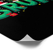 Grappig Xmas Bruh Poster (Hoek)