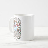 Grappig Yee Haw Vrolijk Kerstfeest Y'all Xmas Scha Koffiemok (Voorkant links)