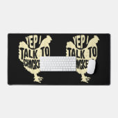 Grappig yep ik praat met kippen cadeau koele dier  bureaumat (Keyboard & Muis)