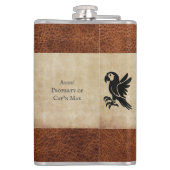 Grappig Yo Ho Ho en een fles Rum Pirate Heupfles (Achterkant)