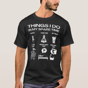 Grappig Yoga Cadeau, Cadeau voor Vriendin, Vriend T-shirt