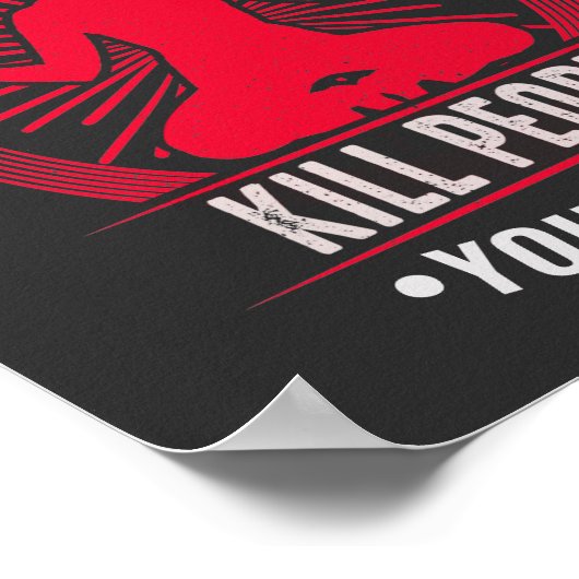 Grappig Yoga dat ik Yoga doe, dus ik vermoord geen Poster (Hoek)