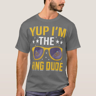 Grappig Yup Ik Ben De Ring Man Trouwdrager Huwelij T-shirt