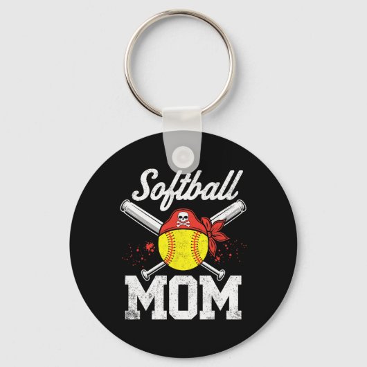 Grappig Zachte Piraat Moeder Mama Moeders Geschenk Sleutelhanger (Voorkant)