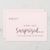 Grappig Zal je mijn bruidsmeisje zijn Voorstelkaar Kaart (Voorkant / Achterkant)