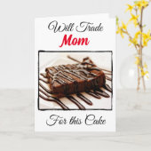 Grappig Zal Ruilen Voor: Moeder Kaart (Gele Bloem)