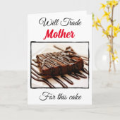 Grappig Zal Ruilen Voor: Moeder Kaart (Gele Bloem)