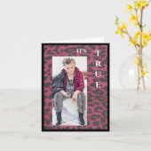 Grappig Ze HEEFT het gedaan Kaart (Gele Bloem)