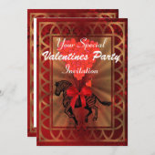 Grappig zebra & liefdeshart Valentijns  feest Kaart (Voorkant / Achterkant)