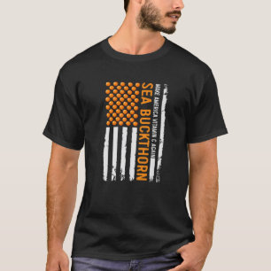 Grappig Zee Buckthorn Make America Vitamine C opni T-shirt