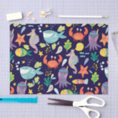 Grappig Zee Wereld Tissuepapier (Craft)