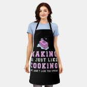 Grappig zeepgeschenk voor mannen vrouwen zeep make schort (Gedragen)