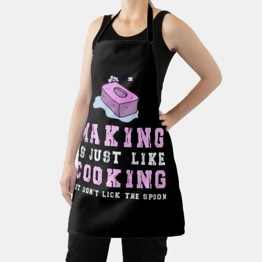 Grappig zeepgeschenk voor mannen vrouwen zeep make schort (Insitu)