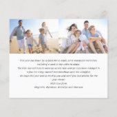 Grappig Zelden Kalm Altijd Helder Foto Vakantiekaa Flyer (Achterkant)