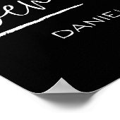 Grappig zelfs als Daniel 3_18 Christelijk Religieu Poster (Hoek)