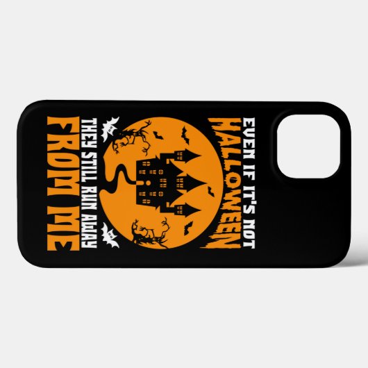 Grappig zelfs als het geen haalloween iPhone geval Case-Mate iPhone Case (Achterkant (horizontaal))
