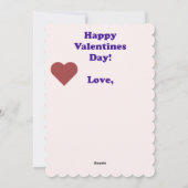 Grappig, zet er een ring op de Valentijnsdag Feestdagenkaart (Achterkant)