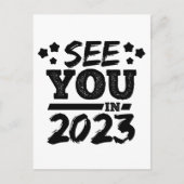 grappig Zie je in 2023 Briefkaart (Voorkant)