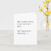 Grappig Ziekenhuis Verblijf Opmerking Kaart - Get  (Gele Bloem)