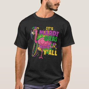 Grappig zijn Mardi Gras Y'all Flaming Gift Idea Ca T-shirt
