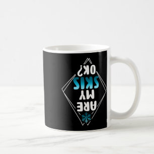 Grappig Zijn Mijn Skis Oké Wintersport Skiën Skilo Koffiemok