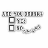 Grappig zijn uw Drink tacos-laptop Sticker (Voorkant)