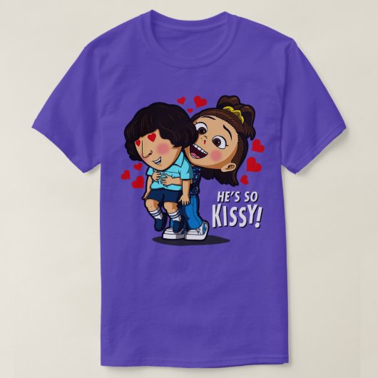 Grappig Zijn Zo Fluffy 80s TV Meme Parodie T-shirt (Design voorkant)