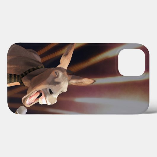 Grappig Zingende Ezel - Ezelliefhebbers Case-Mate iPhone Case (Achterkant (horizontaal))