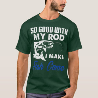 Grappig zo goed met mijn weg dat ik vis laat Gevis T-shirt