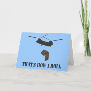 Grappig zo rol ik kaart