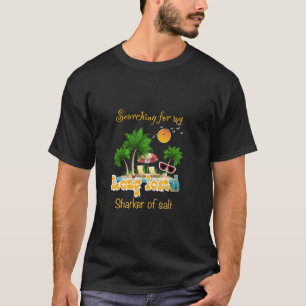 Grappig zoeken naar mijn lang verloren shaker van t-shirt