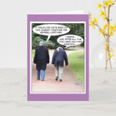 Grappig & zoet Jubileum Kaart (Gele Bloem)