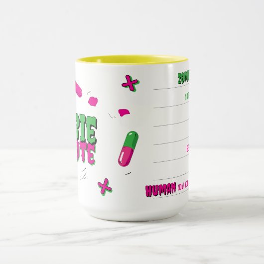 Grappig Zombie Antidote Shhh... Mok (Midden)