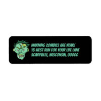 Grappig Zombie Apocalypse Monster Retouradres