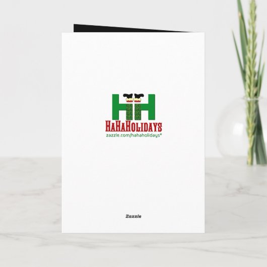 Grappig Zombie Buff Gewicht Lifter Kaart (Achterkant)